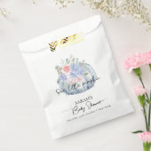 Blue Hydrangea Blume Pumpkin Fall Baby Dusche Geschenktütchen (Versiegelt)