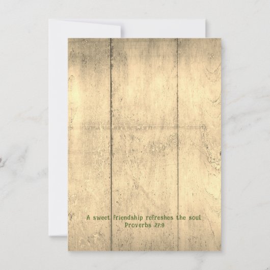 Blue Hydrangea Blume Vielen Dank, Schrift Dankeskarte (Rückseite)