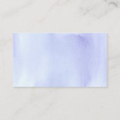 Blue Hydrangea Book Request Baby Showkarte Begleitkarte (Rückseite)