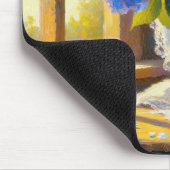 Blue Hydrangea Bouquet Mousepad (Ecke)