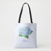 Blue Hydrangea Bridal Tasche (Vorderseite)