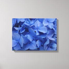 Blue Hydrangea Canvas Print Leinwanddruck