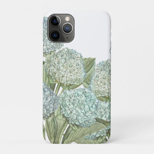 Blue Hydrangea Case-Mate iPhone Hülle (Rückseite)