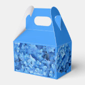 Blue Hydrangea Custom Brautparty Fevor Box Geschenkschachtel (Rückseite)