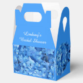 Blue Hydrangea Custom Brautparty Fevor Box Geschenkschachtel (Geöffnet)