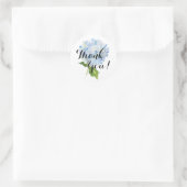 Blue Hydrangea Danke Stickers (Tasche)