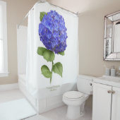 Blue Hydrangea Duschvorhang (Beispiel)