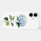 Blue Hydrangea Elegance Case-Mate iPhone Hülle (Rückseite (Horizontal))