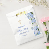 Blue Hydrangea First Communion Geschenktütchen (Versiegelt)