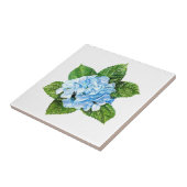 Blue Hydrangea Fliese (Seite)