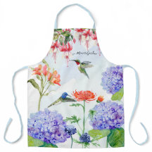 Blue Hydrangea Floral Hummingbird Mimis Garden