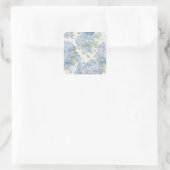 Blue Hydrangea Floral Sticker • Coastal Gift (Tasche)