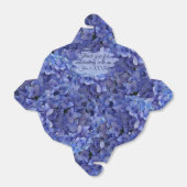 Blue Hydrangea Floral Takeout Geschenkschachtel (Ungefaltet)