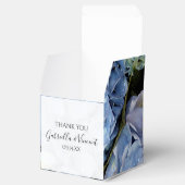 Blue Hydrangea Floral Wedding Geschenkschachtel (Geöffnet)