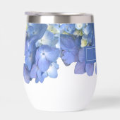 Blue Hydrangea Floral Wedding Personalisiert Names (Rechts)