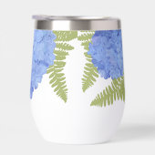 Blue Hydrangea Floral Wedding Personalisiert Names (Rechts)