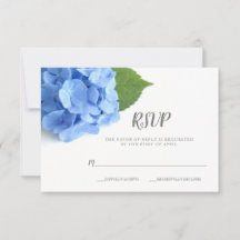 Blue Hydrangea Floral Wedding