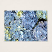 Blue Hydrangea Floral Wedding Wohltätigkeit Fevor (Rückseite)