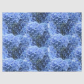 Blue Hydrangea Flowers All Occasion Seidenpapier (Vorderseite)
