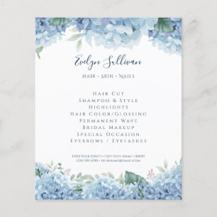Blue Hydrangea Flyer