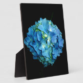 Blue Hydrangea Fotoplatte (Seite)