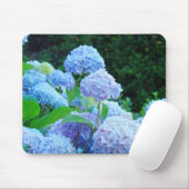 Blue Hydrangea Gardens mousepad Blume (Mit Mouse)