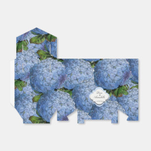 Blue Hydrangea Gastgeschenk Box Geschenkschachtel