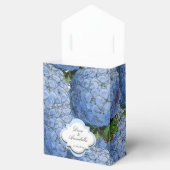 Blue Hydrangea Gastgeschenk Box Geschenkschachtel (Geöffnet)