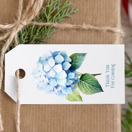 Blue Hydrangea Gefälligetags & Geschenketags Geschenkanhänger