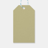 Blue Hydrangea Geschenkanhänger (Rückseite)