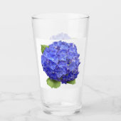 Blue Hydrangea Glas (Vorderseite)