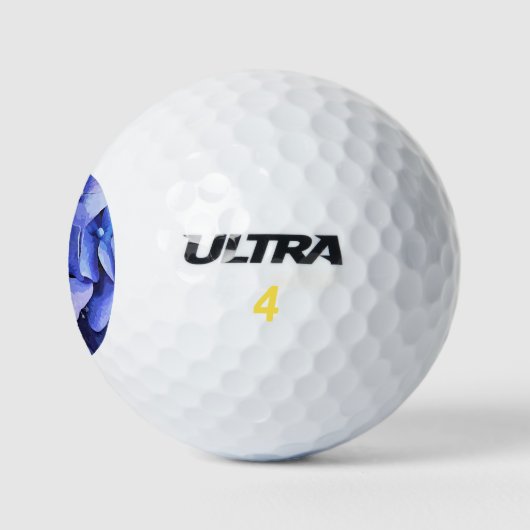 BLUE HYDRANGEA GOLFBALL (Logo)