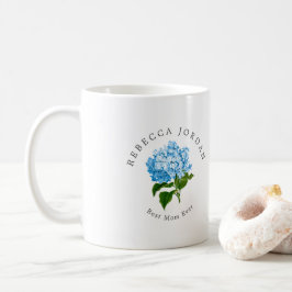 Blue Hydrangea Grand-Millenium Beste Mama je Kaffeetasse
