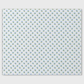 Blue Hydrangea GrandMillennium Geschenkpapier (Flach)