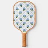 Blue Hydrangea GrandMillennium Pickleball Schläger (Vorderseite)