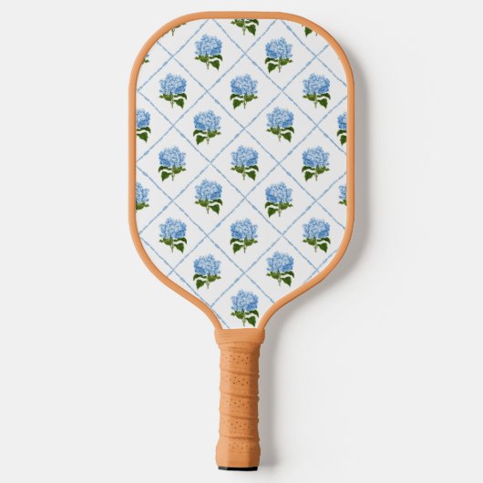 Blue Hydrangea GrandMillennium Pickleball Schläger (Rückseite)