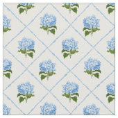 Blue Hydrangea GrandMillennium Stoff (Nahaufnahme)