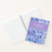 Blue Hydrangea Gratitude Journal Notizblock (Innenseite)