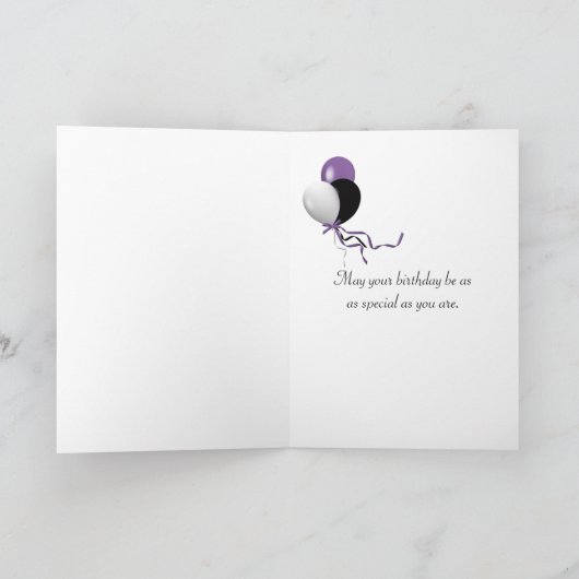 Blue Hydrangea in vintage bottle Karte (Innenseite)