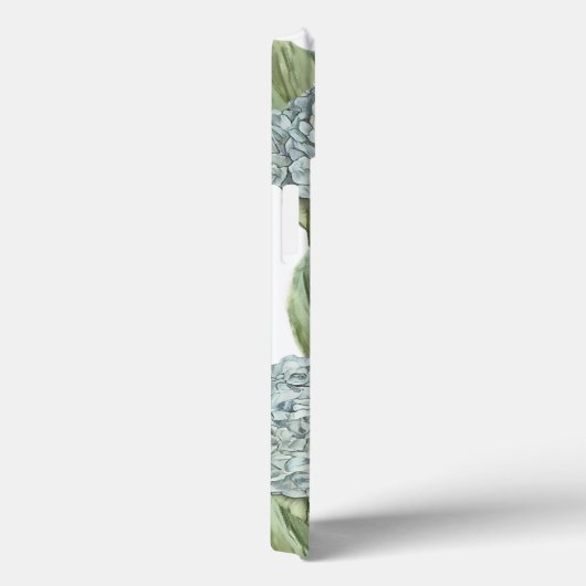 Blue Hydrangea iPhone Wallet Case (Rückseite / Rechts)