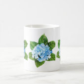 Blue Hydrangea Kaffeetasse (Mittel)
