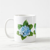 Blue Hydrangea Kaffeetasse (Links)