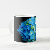 Blue Hydrangea Kaffeetasse (Vorderseite Links)