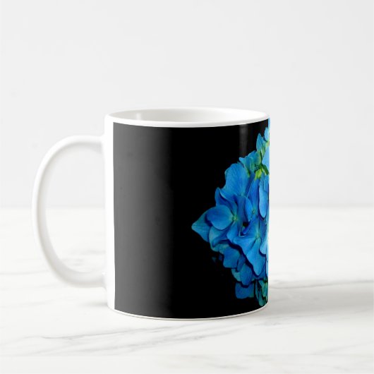 Blue Hydrangea Kaffeetasse (Links)
