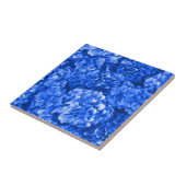 Blue Hydrangea Keramik Tile Fliese (Seite)