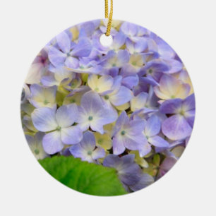 Blue Hydrangea Keramikornament