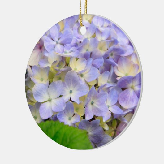 Blue Hydrangea Keramikornament (Links)