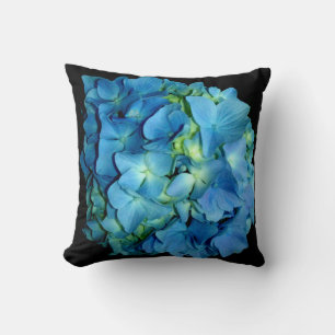 Blue Hydrangea Kissen