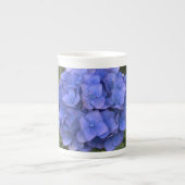 Blue Hydrangea Knochen China Tasse (Vorderseite)