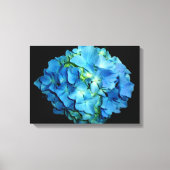 Blue Hydrangea Leinwanddruck (Vorderseite)